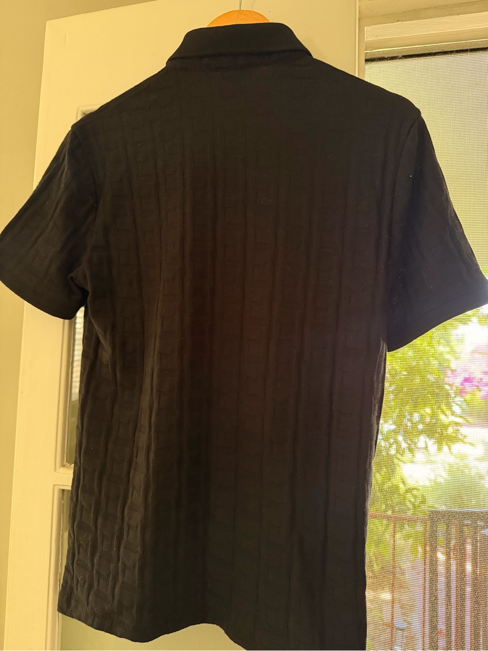 Express Men's Black Polo Shirt - Picture 4 of 6